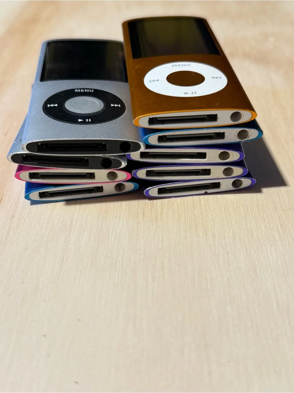 9-Apple iPod 4thGen 8/16GB Model:A1285 Need New Batteries For-Parts/Repair Only!